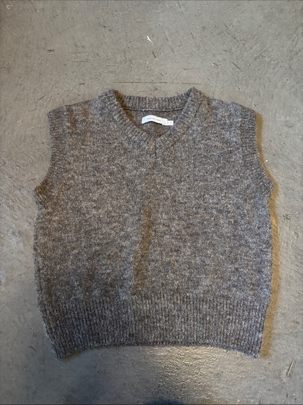Women’s Grey Sweater Vest